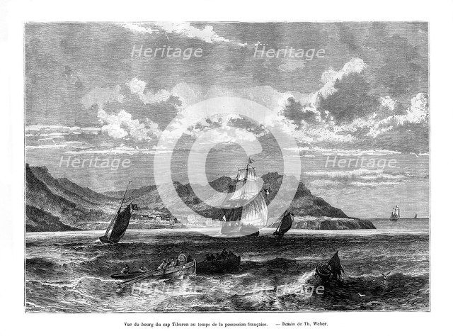 Cap Tiburon, Haiti, 19th century. Artist: T Weber