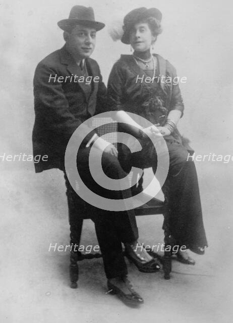 Prince Alex. Miskinoff [i.e., Mishkinoff] & Mrs. Aimee Gouraud, between c1910 and c1915. Creator: Bain News Service.