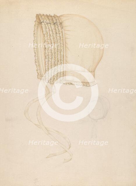 Baby's Cap, c. 1937. Creator: Sylvia DeZon.