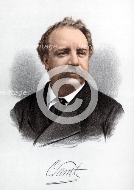Sir Charles Santley, English vocalist, c1890.Artist: Cassell, Petter & Galpin