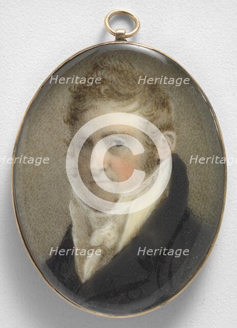 William Dunlap self-portrait, c. 1805. Creator: William Dunlap.