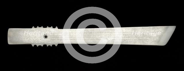 Scepter (Gui) with Miscellaneous Poems by Tao Qian (AD 365-427), 1122 or later. Creator: Unknown.