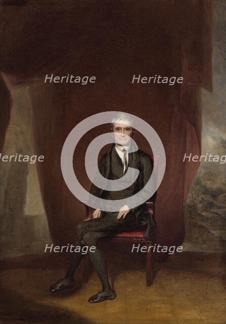 John Marshall, c. 1832. Creator: William James Hubard.