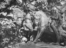Ulysses S. Grant Memorial - Equestrian statues in Washington, D.C., between 1911 and 1942. Creator: Arnold Genthe.