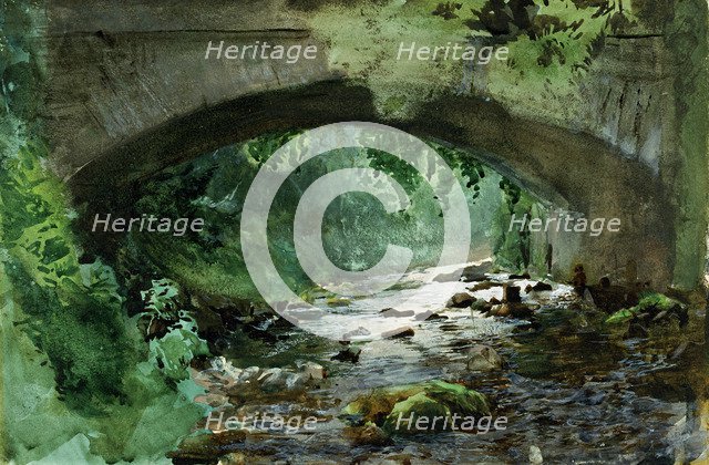 River under Old Stone Bridge.