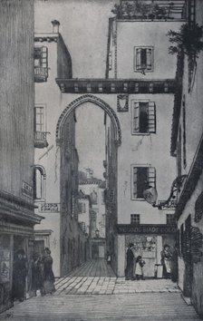 'Calle Crosera', 1913, (1925). Creator: Sydney Vacher.