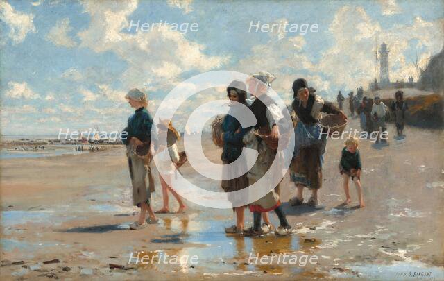En route pour la pêche (Setting Out to Fish), 1878. Creator: John Singer Sargent.