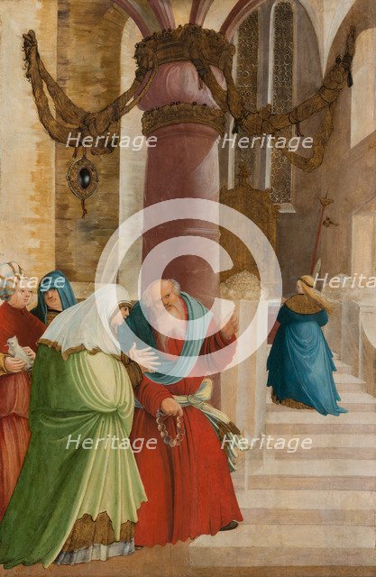 The Entry of the Most Holy Theotokos into the Temple, ca 1509-1510. Artist: Master of Pulkau (active ca 1520)