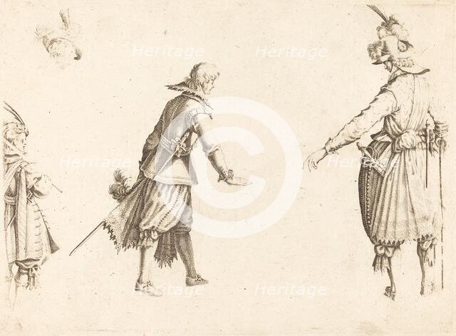 The Enrollment of the Troops, c. 1614. Creator: Jacques Callot.