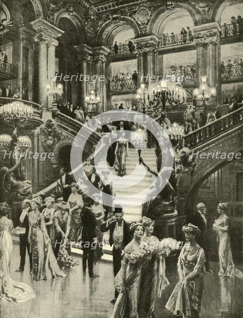 'The Opera in Paris', 1910. Creator: Unknown.