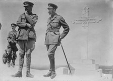 King George V on Butte De Warlencourt, 12 Jul 1917. Creator: Bain News Service.
