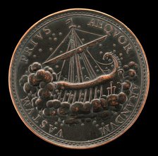 Ship Guided by Stars [reverse], 1740. Creator: Antonio Francesco Selvi.