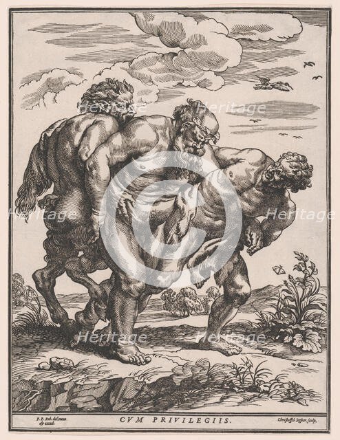 The March of Silenus, ca. 1652. Creator: Christoffel Jegher.