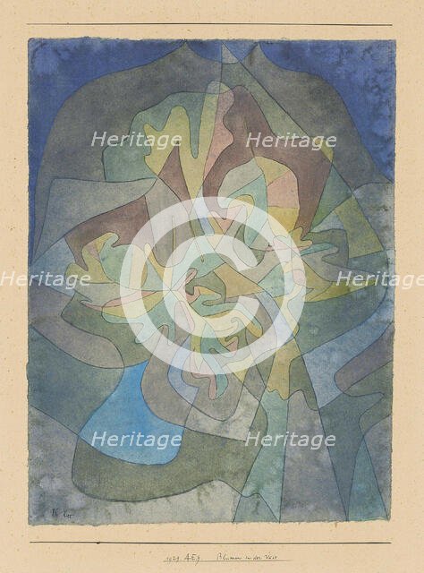 Flowers in the Vase, 1929. Creator: Klee, Paul (1879-1940).