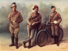 'South African Light Horse (Trooper), Brabant's Horse (Trooper), Duke of Edinburgh's Volunteer Rifle Creator: JE Bruton.
