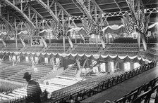 Inside empty Coliseum, Chicago, 1912. Creator: Bain News Service.