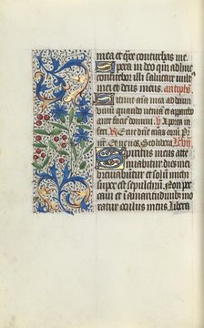 Book of Hours (Use of Rouen): fol. 130v, c. 1470. Creator: Master of the Geneva Latini (French, active Rouen, 1460-80).