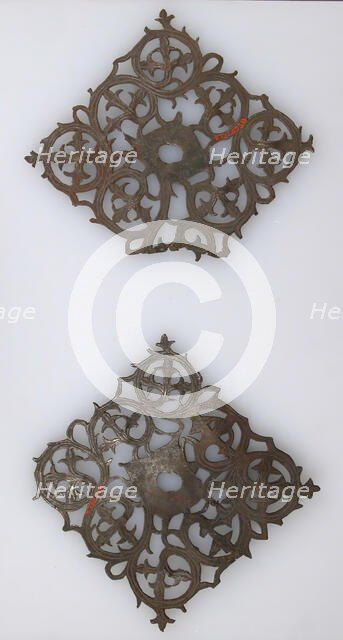 Two Plates, German, late 15th century. Creator: Unknown.