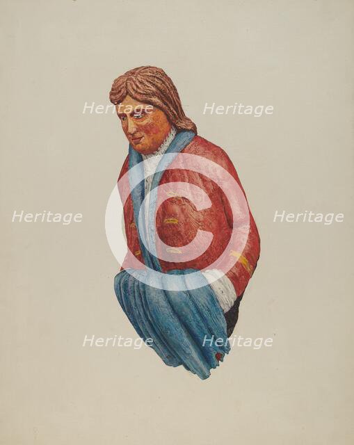 Figurehead, c. 1939. Creator: Jane Iverson.