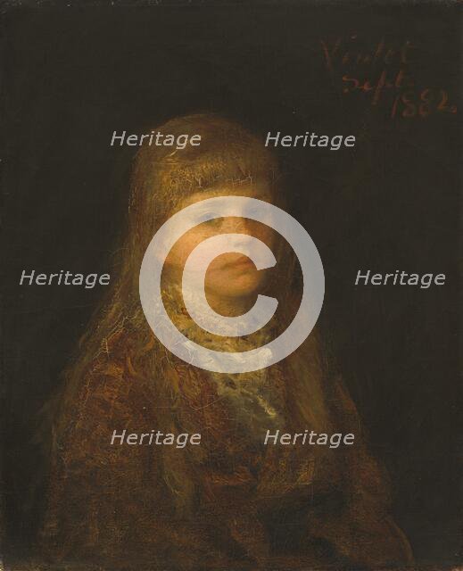 Violet, 1882. Creator: George Fuller.