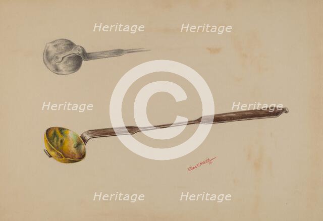 Ladle, 1938. Creator: Charles Moss.