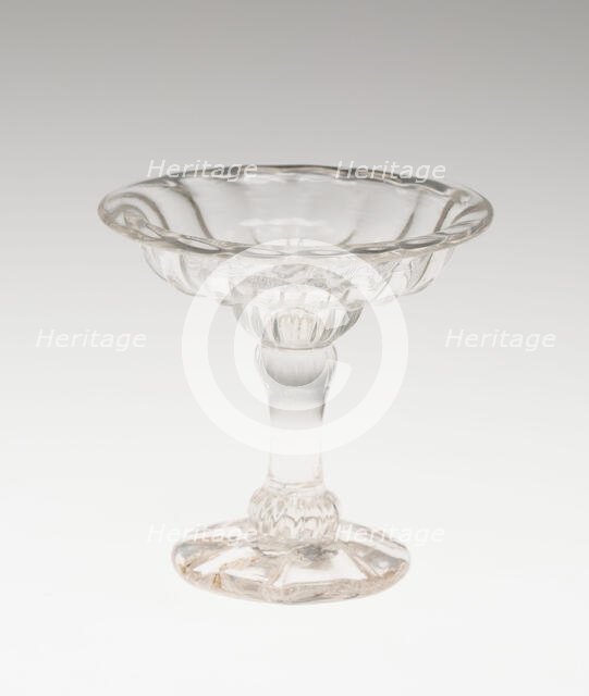 Sweetmeat Glass, England, 18th century. Creator: Unknown.