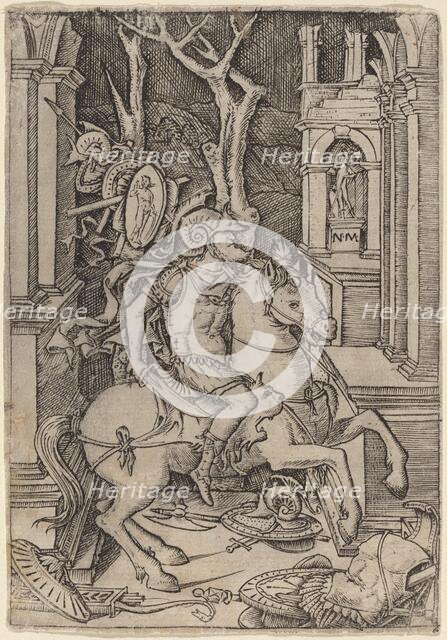 Roman Warrior, c. 1507. Creator: Nicoletto da Modena.