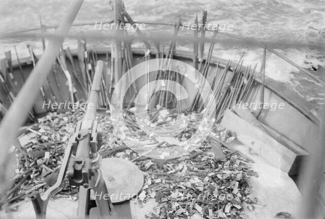 Police - destroyed guns[?], 1914. Creator: Bain News Service.