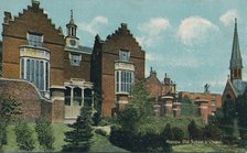 'Harrow Old School & Chapel', c1910. Artist: Unknown.