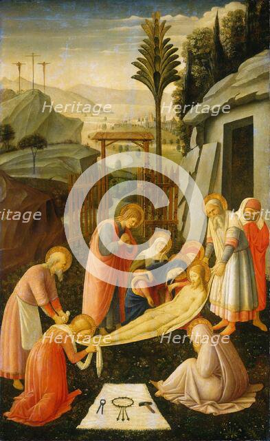 The Entombment of Christ, c. 1450. Creator: Fra Angelico.
