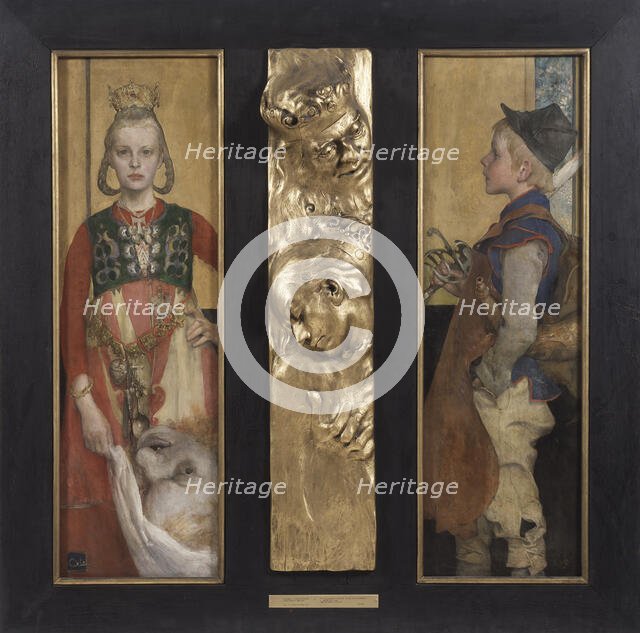 A Swedish Fairy Tale, 1897. Creator: Carl Larsson.