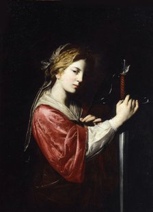 Saint Catherine of Alexandria.