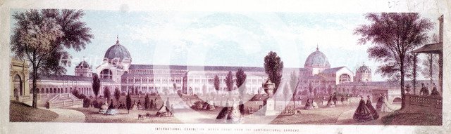 Cromwell Road, Kensington, London, 1862. Artist: Anon