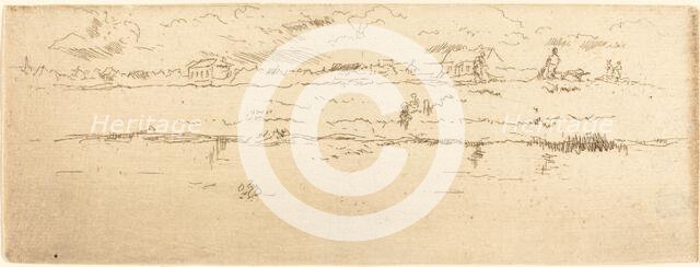 Canal, Ostend, 1887. Creator: James Abbott McNeill Whistler.