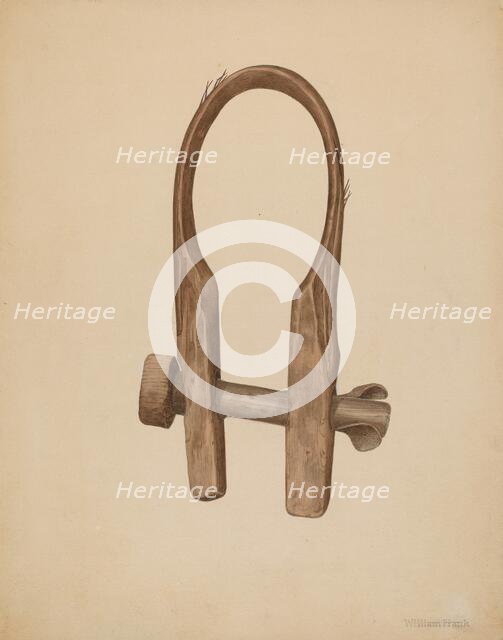 Cleaver, 1935/1942. Creator: William Frank.