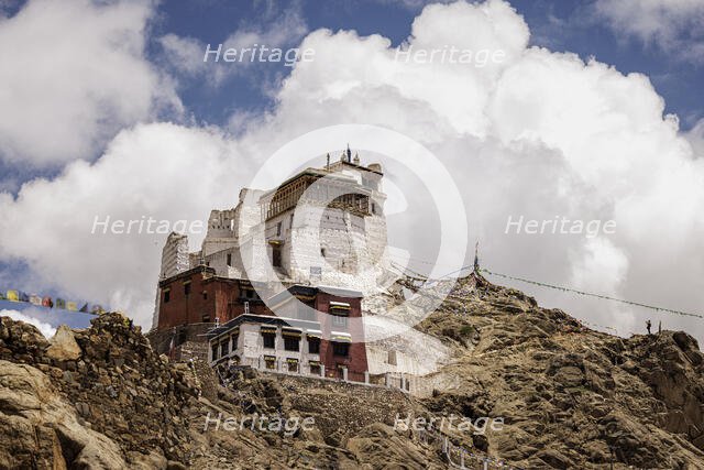 Namgyal Tsemo Monastery, Leh, Ladakh, India, 2023. Creator: Peter Thompson.
