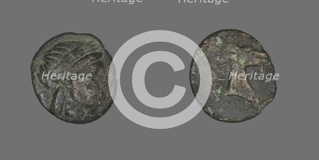 Coin Depicting the God Apollo, 3rd century BCE. Creator: Unknown.