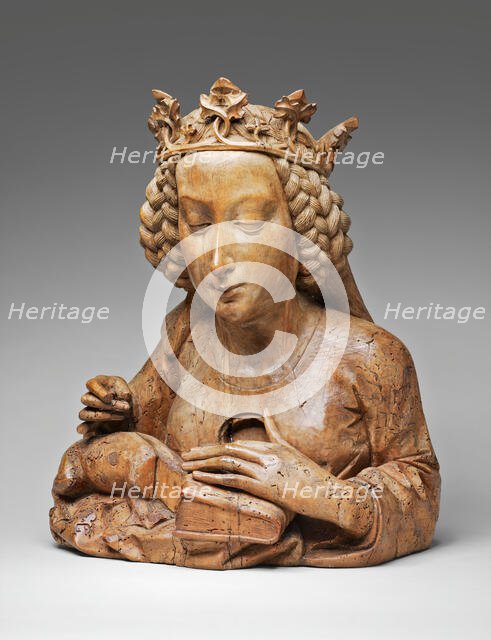 Reliquary Bust of Saint Margaret of Antioch, 1465/70. Creators: Nikolaus Gerhaert, Workshop of Niclaus Gerhaert von Leyden.