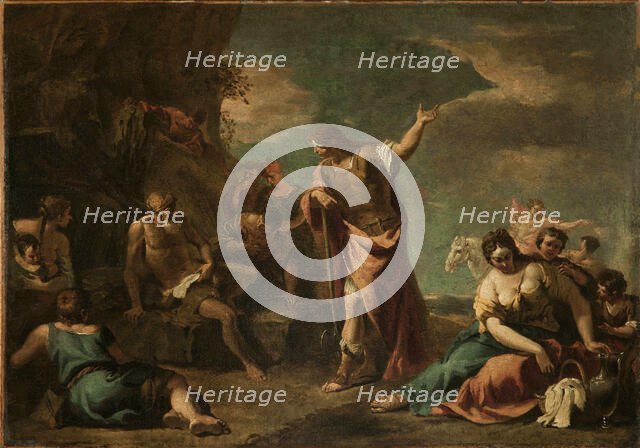 The Refusal of Archimedes, ca 1720. Creator: Ricci, Sebastiano (1659-1734).