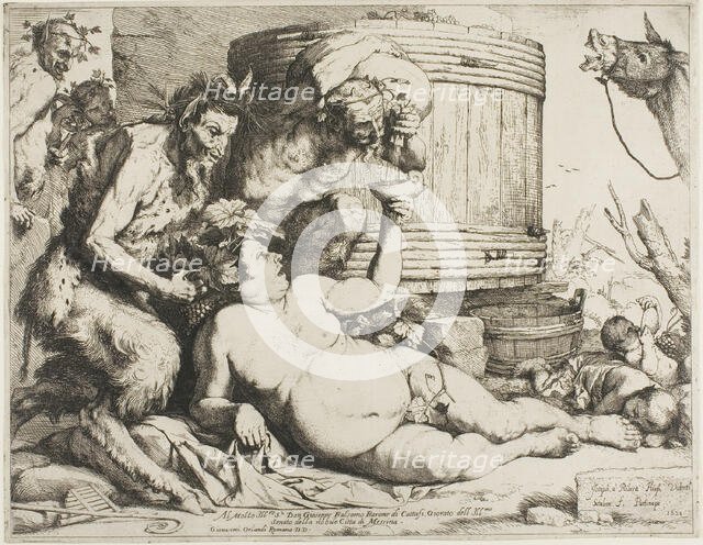 Drunken Silenus, 1628. Creator: Jusepe de Ribera.