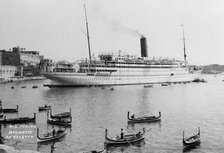 RMS 'Atlantis', Valetta, Malta, c1929-c1939. Artist: Unknown