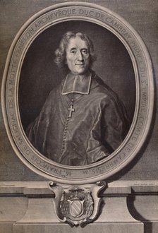 Francois Fenelon, French Catholic archbishop, theologian, writer and poet, c18th century (1894). Artist: Benoit Audran I.