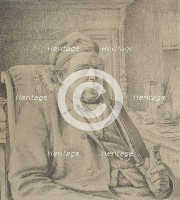 Ditlev Gothard Monrad, 1865. Creator: Pietro Krohn.