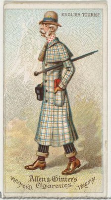 English Tourist, from World's Dudes series (N31) for Allen & Ginter Cigarettes, 1888. Creator: Allen & Ginter.