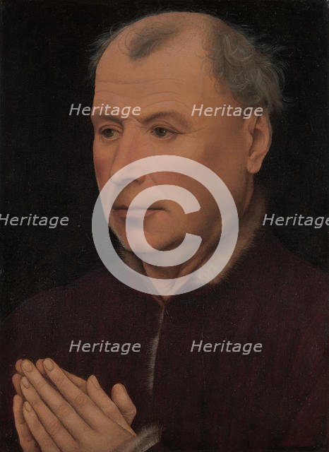 Man in Prayer, ca. 1430-35. Creator: Workshop of Robert Campin.