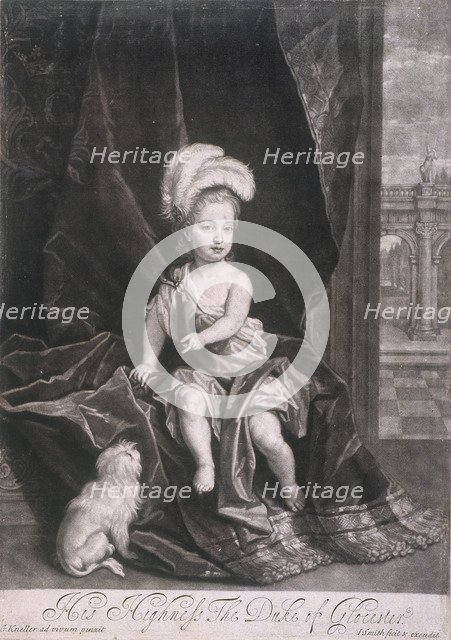 William, Duke of Gloucester, as a child, (c1720). Artist: Joseph Smith