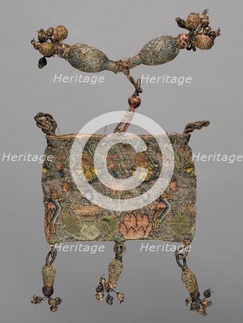 Purse, early 1600s. Creator: Unknown.