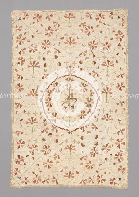 Bedcover, Portugal, 18th century. Creator: Unknown.