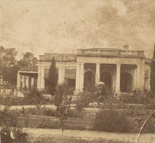 [Government House, Allahabad], 1858. Creator: John Constantine Stanley.