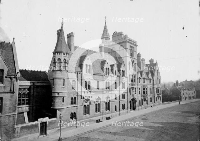 Front Quad, Balliol College, Oxford, Oxfordshire, 1870.  Creator: Henry Taunt.